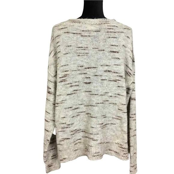 Max Studio Women’s Tan Brown Knit Pullover Sweater Crew Neck Size XL NWOT - Picture 9 of 16